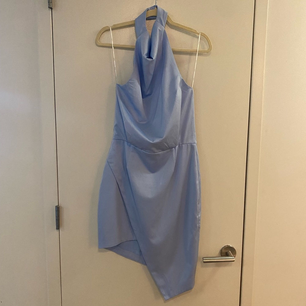 Revolve ELLIATT Camo Dress Baby Blue Size Medium